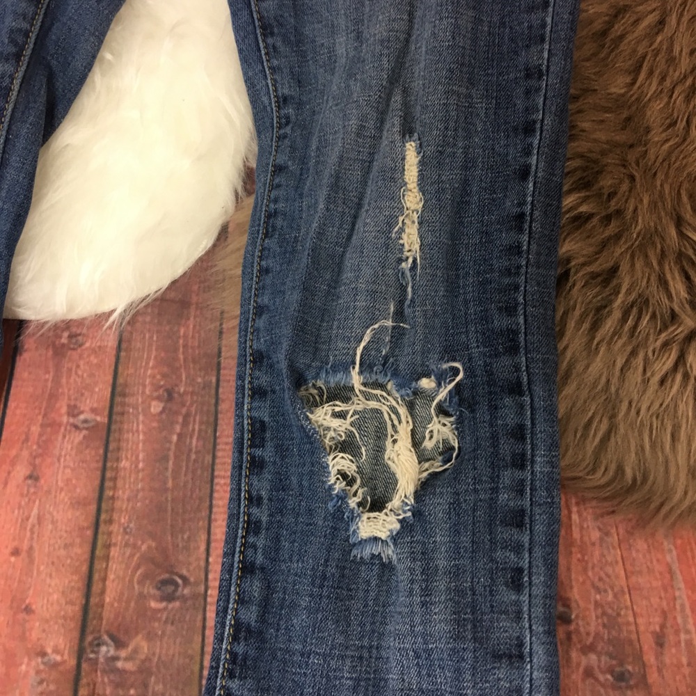 🦄Refuge skinny jean distressed sz 3L JR women 25 - Picture 4 of 8